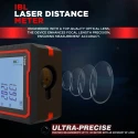Laser Distance Meter DM120-02, 120 m, Advanced Measuring Device | EnvMart