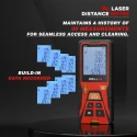 Laser Distance Meter DM120-02, 120 m, Advanced Measuring Device | EnvMart