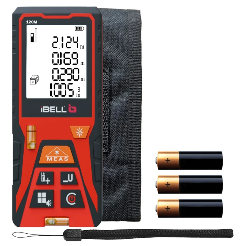 Laser Distance Meter DM120-02, 120 m, Advanced Measuring Device | EnvMart