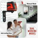 LL2-40 Laser Level 2-Line High Precision ±1mm at 40m Self-Leveling IP54 | EnvMart