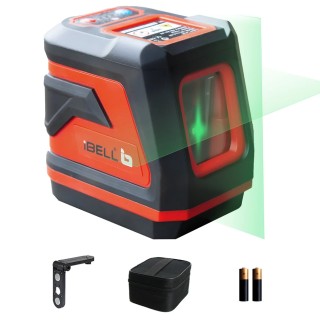 LL2-40 Laser Level 2-Line High Precision ±1mm at 40m Self-Leveling IP54 | EnvMart