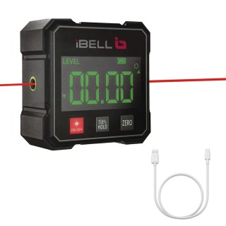Digital Dipmeter IBL DP4-90 360° Angle Measurement Tool High Accuracy IP54 Type-C Rechargeable | EnvMart