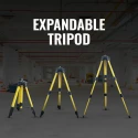 IBLTR5-42 Dual Extendable Tripod Stand with Bubble Level, Precision Adjustable | EnvMart