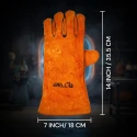 IBELL IBL WG60-14 Welding Gloves 14 Inch Heat Resistant, Leather, Industrial Safety | EnvMart