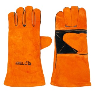 IBELL IBL WG60-14 Welding Gloves 14 Inch Heat Resistant, Leather, Industrial Safety | EnvMart