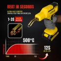 iBELL VR PW21-60 Cordless Plastic Stapler Welder 20V Li-Ion 60W 500°C 400 Staples | EnvMart