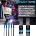 Tungsten Electrode Blue 2% Lanthanated 2.4mm x 175mm 10 Pcs Pack AC/DC TIG Welding | EnvMart