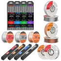 Tungsten Electrode Set 2% Lanthanated Blue Tip 1.6mm x 175mm Pack of 10 AC/DC Welding | EnvMart