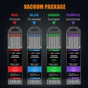 Tungsten Electrode Set 2% Lanthanated Blue Tip 1.6mm x 175mm Pack of 10 AC/DC Welding | EnvMart
