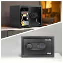 Electronic Safe Locker IBL SL 25S 16.4L Steel, Blue LED, Emergency Battery – EnvMart