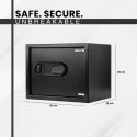Electronic Safe Locker IBL SL 25S 16.4L Steel, Blue LED, Emergency Battery – EnvMart