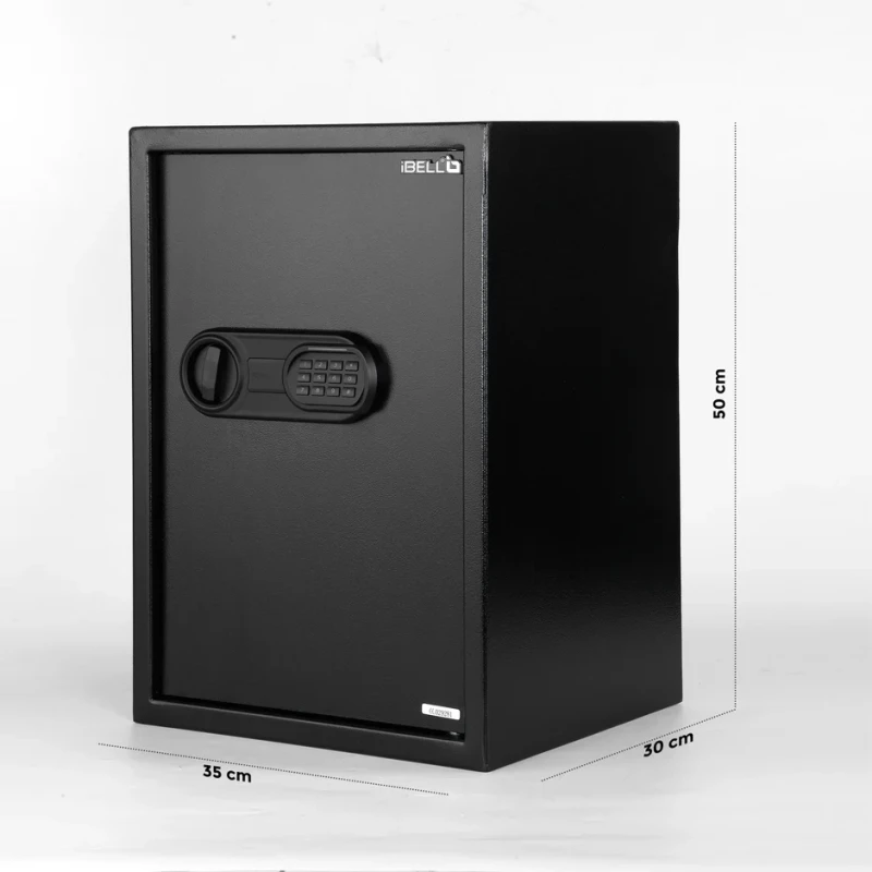 Electronic Safe Locker 50S 43.1L Heavy-Duty Steel, LED Interior, Emergency Access | EnvMart