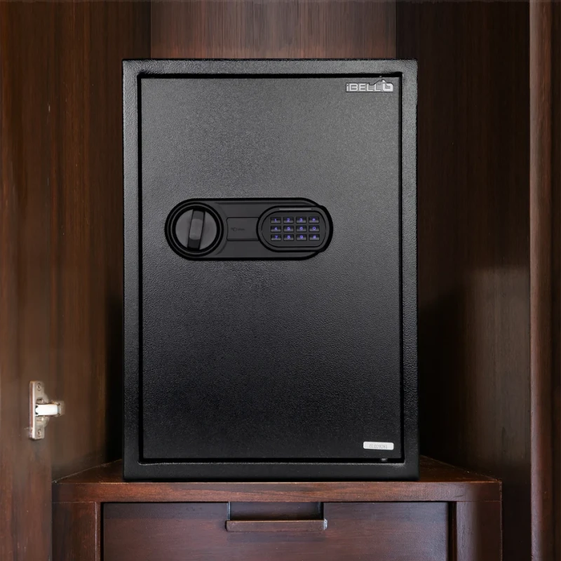 Electronic Safe Locker 50S 43.1L Heavy-Duty Steel, LED Interior, Emergency Access | EnvMart