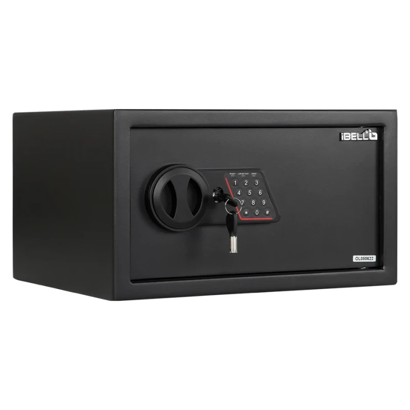Electronic Safe Locker 23B Digital Knob, 25L Storage, LED Lighting, Emergency Key | EnvMart