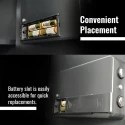 Electronic Safe Locker 30B, 26.9L Capacity, Digital Knob, Steel, LED Lighting | EnvMart