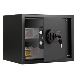 Electronic Safe Locker 30B, 26.9L Capacity, Digital Knob, Steel, LED Lighting | EnvMart