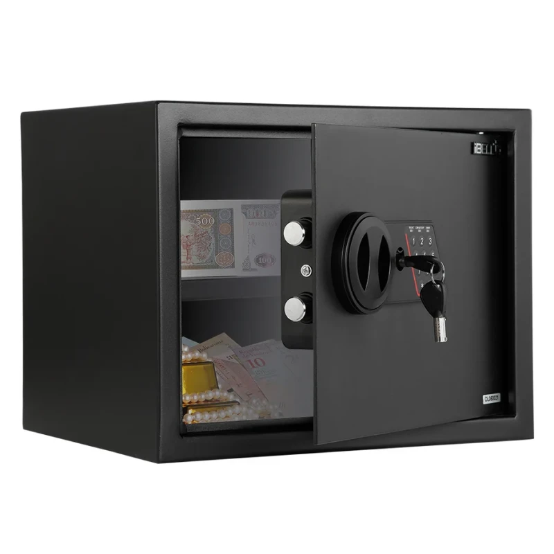 Electronic Safe Locker 30B, 26.9L Capacity, Digital Knob, Steel, LED Lighting | EnvMart