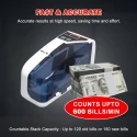 CM13-MI Mini Money Counter Machine, High-Speed, Portable, LED Display | EnvMart