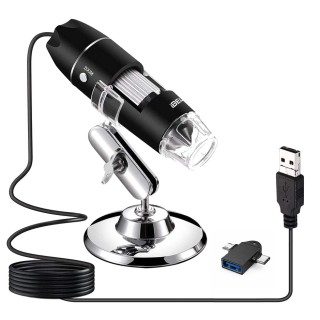 iBELL IBL-ML1000X USB Digital Microscope 1000X CMOS Sensor, 8 LED, 1920x1080p | EnvMart