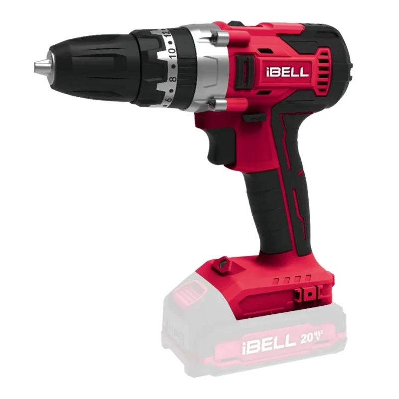 CD20-30 Cordless Impact Drill, 20V Brushed Motor, 10mm Chuck | EnvMart