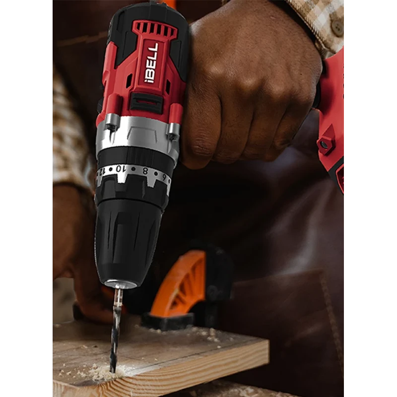 Cordless Impact Drill 20V DC 2Ah Battery & Charger, 80Nm Max Torque, 10mm Chuck | EnvMart