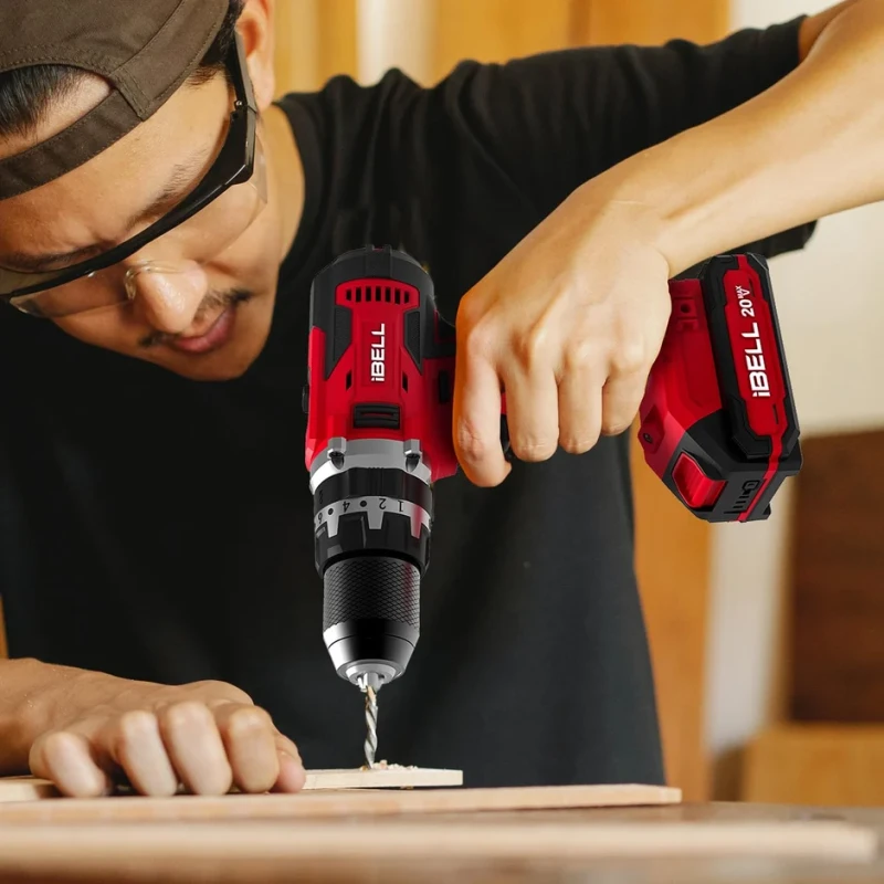 Ops CD20-55 Cordless Impact Drill 20V, 55Nm, Brushed Motor, 13mm Chuck | EnvMart