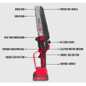 Brushless Cordless Chain Saw 8 Inch Bar 20V 600W 3800RPM | EnvMart