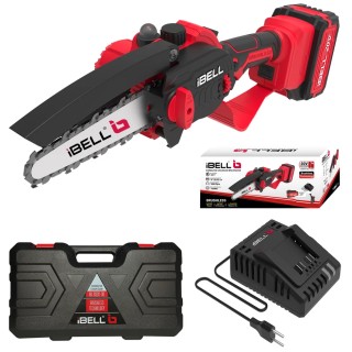 Brushless Cordless Chain Saw 8" BMC, 20V, 600W, 4.0Ah Li-ion Battery, 3800 RPM | EnvMart