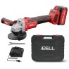 iBell BA20-25 Cordless Angle Grinder Brushless|3-Speed (5000/6500/8500 RPM)|4.0Ah Li-Ion Battery & Charger, BA2025S113