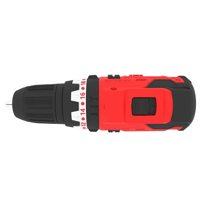 Brushless Cordless Impact Drill, 20V DC, Dual Speed, 38Nm Torque, 10mm Chuck | EnvMart