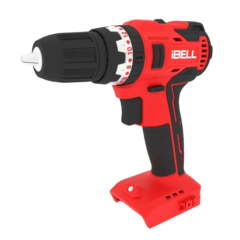 Brushless Cordless Impact Drill, 20V DC, Dual Speed, 38Nm Torque, 10mm Chuck | EnvMart