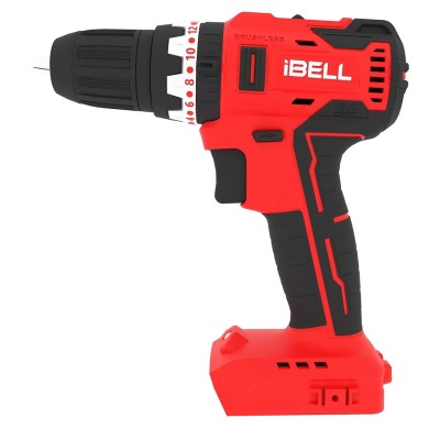 Brushless Cordless Impact Drill, 20V DC, Dual Speed, 38Nm Torque, 10mm Chuck | EnvMart