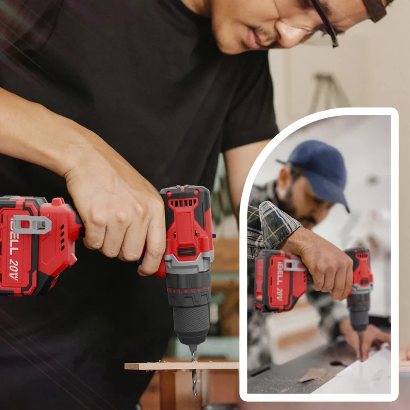 OPS Brushless Cordless Impact Drill 20V DC 2.0Ah Li-Ion 80Nm | Industrial Power Tool | EnvMart
