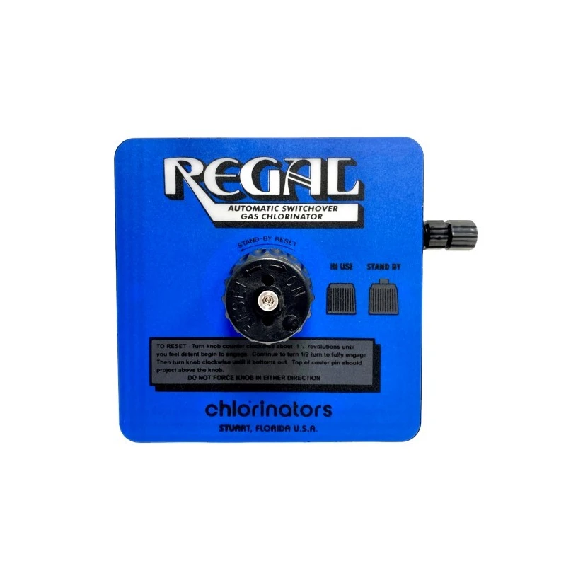 Regal Automatic Switchover Gas Chlorinator, Model 216/226/256, 4–500 PPD, EnvMart