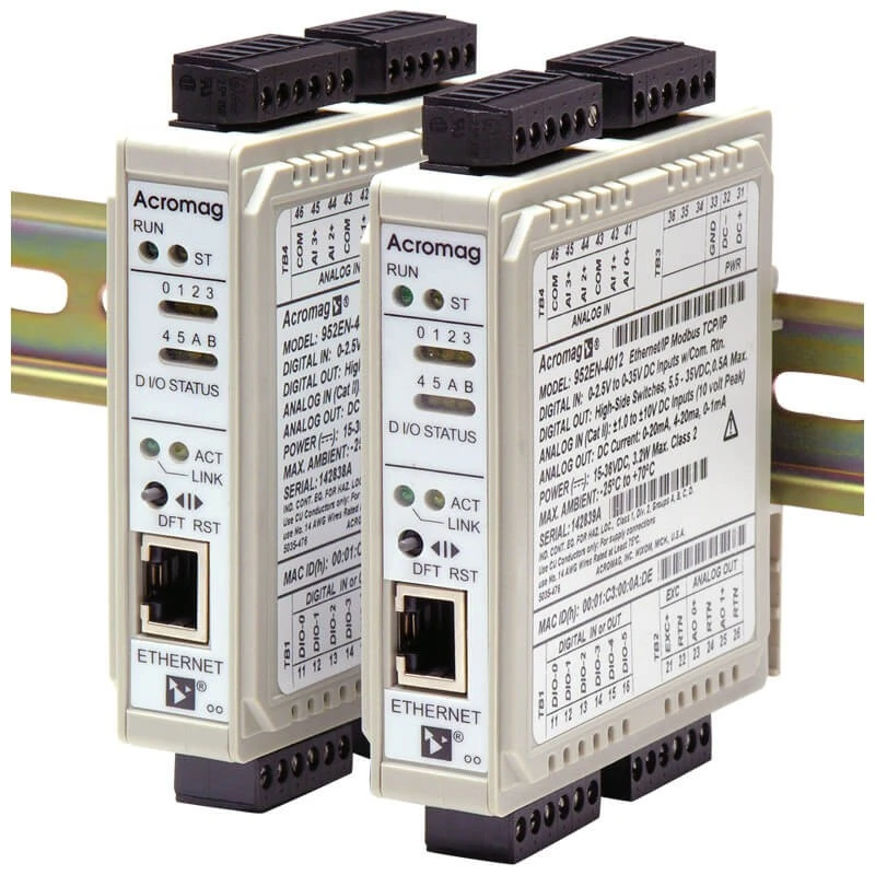 Acromag 951EN Ethernet Analog and Discrete I/O Module, Modbus/TCP | EnvMart