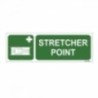 Stretcher Point Sign