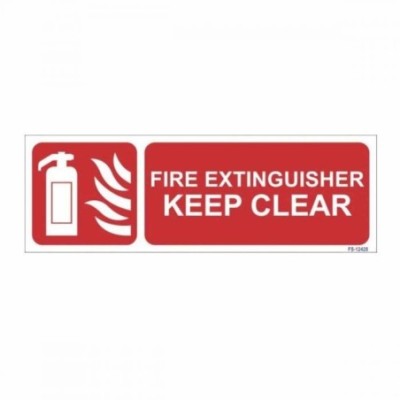 extinguisher-keep-clear-sign-21846