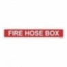 Industrial Fire Hose Box Sign
