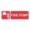 Industrial Fire Pump Sign