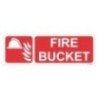 Fire Bucket Sign