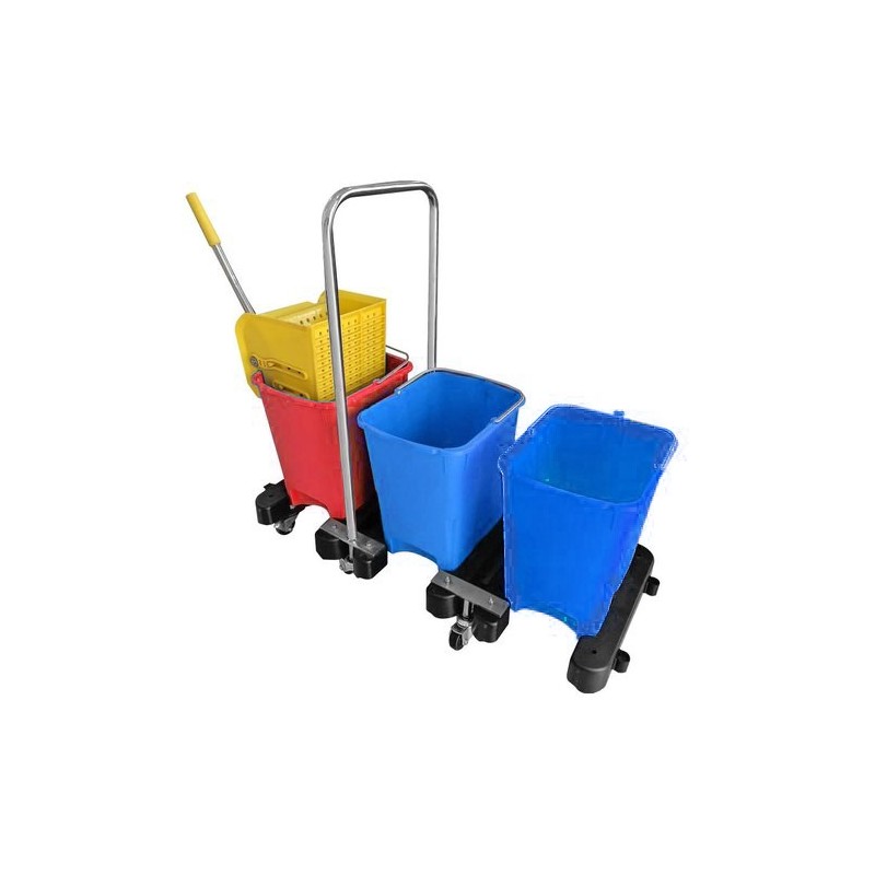 double-bucket-mop-wringer-trolley