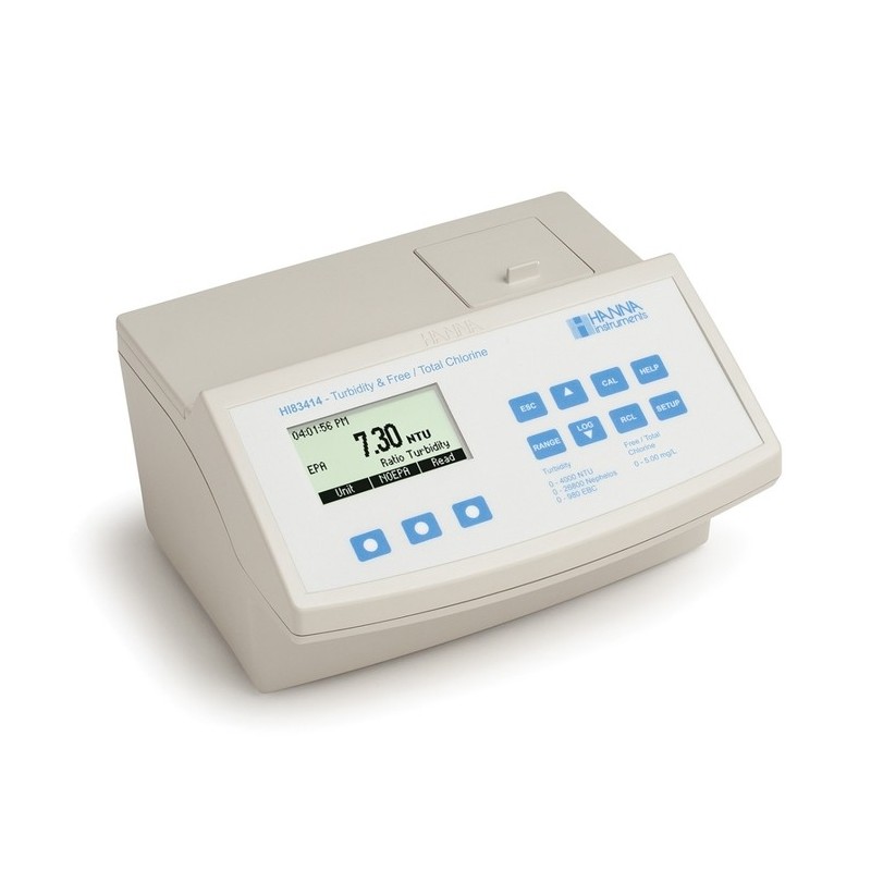 hanna-hi83414-epa-compliant-benchtop-turbidity-and-chlorine-meter