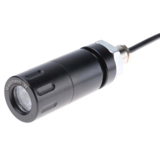 Waldmann ABLL 1 LED Machine Light 3W Flexible Neck IP67 1.5m Jet Black 112353001-00041941