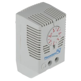 Pfannenberg FLZ NC Enclosure Thermostat 240V AC, -20 to 40°C, Max 80°C, Model 17111000003
