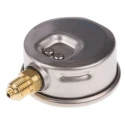 WIKA Pressure Gauge 250 bar, G 1/4 Male, Copper Alloy, Bottom Entry, Stainless Steel, 63mm Dial 9626951