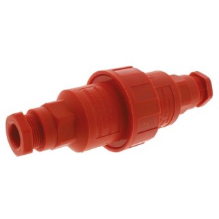 Bulgin 3 Pole IP68 Main In-Line Cable Connector 16A 250V