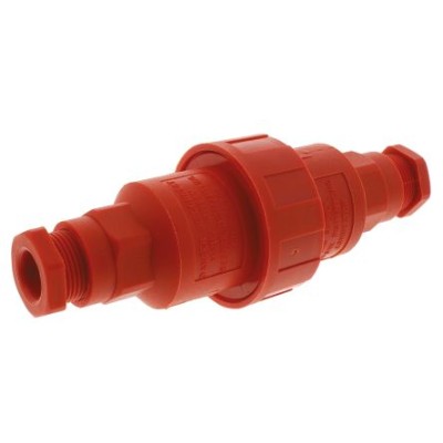 Bulgin 3 Pole IP68 Main In-Line Cable Connector 16A 250V 
