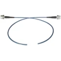 Huber+Suhner SUCOTEST Series Coaxial Cable Male Type N to Male N Type, 1.829 m, 50 Ω, Blue Jacket ST18/NM/NM/72IN