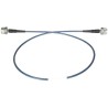 Huber+Suhner SUCOTEST Series Coaxial Cable Male Type N to Male N Type, 1.829 m, 50 Ω, Blue Jacket ST18/NM/NM/72IN