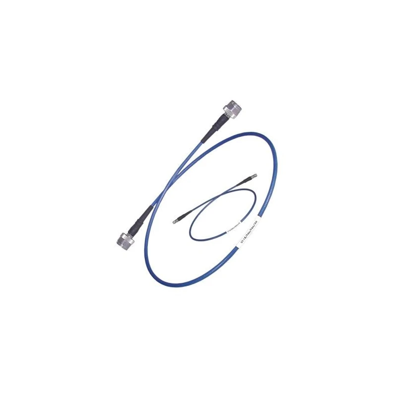 Huber+Suhner SUCOTEST Series Coaxial Cable Male SMA to Male SMA, 1.219 m, 50Ω, Blue Jacket ST18/SMAM/SMAM/48IN